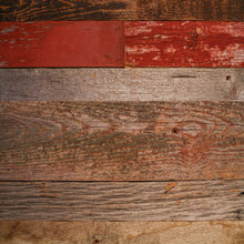 Red and Gray Barn Wood Paneling, 20 sq. ft.