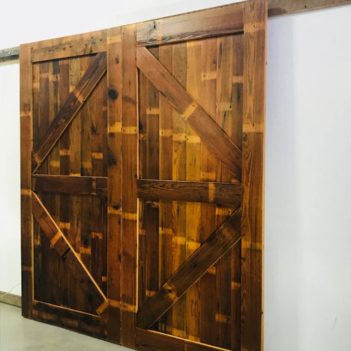 K-Bar Style Barn Door