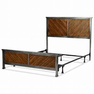 80” Queen Size Steel And Reclaimed Barn Wood Bed-Simple And Standard Bed For Your Home Décor.