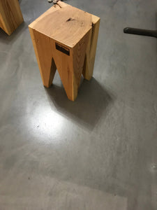 Strong Handicraft Modern Solid Natural Pinewood stool (Solid Wood)