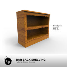 Bar Back Shelving