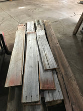 Red and Gray Reclaimed Barn Wood