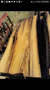 Live edge Sinker Cypress Wood Slab  (Priced per BF) (Pick up or call for custom shipping based on size)